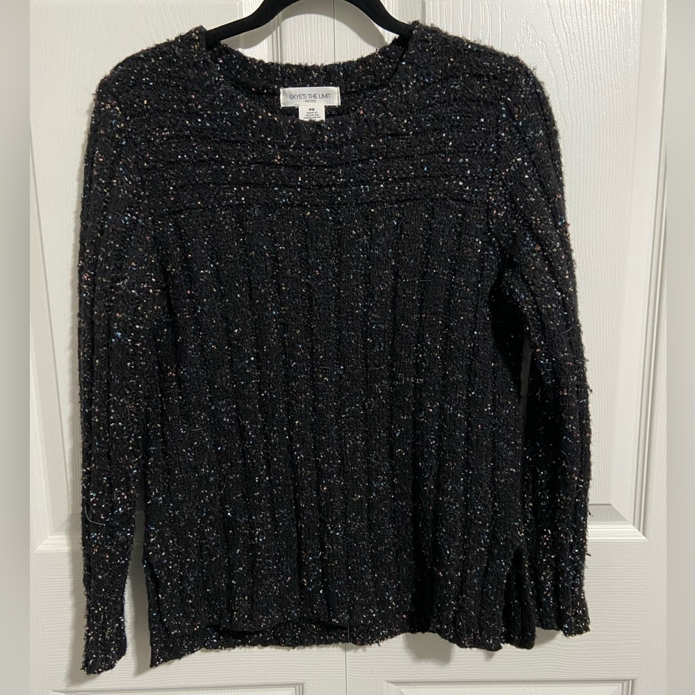 Skye's the Limit Multicolor Speckled Sweater
